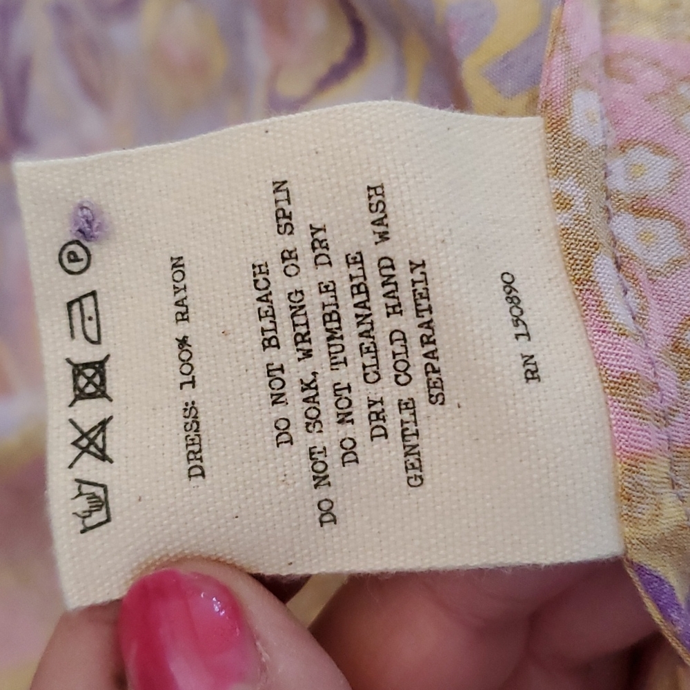 NWOT vintage Spell and the gypsy Lolita Gown FIRM - Picture 8 of 8